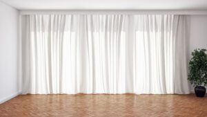 cortina de tecido
