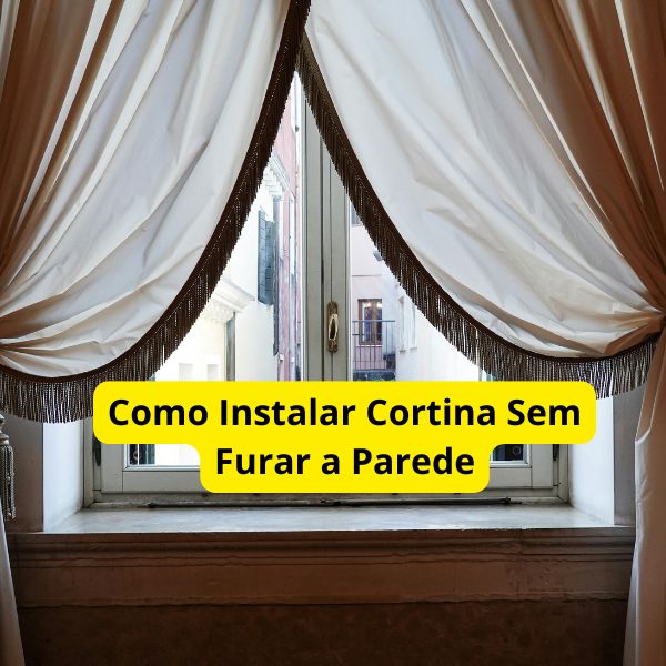 Como Instalar Cortina Sem Furar a Parede