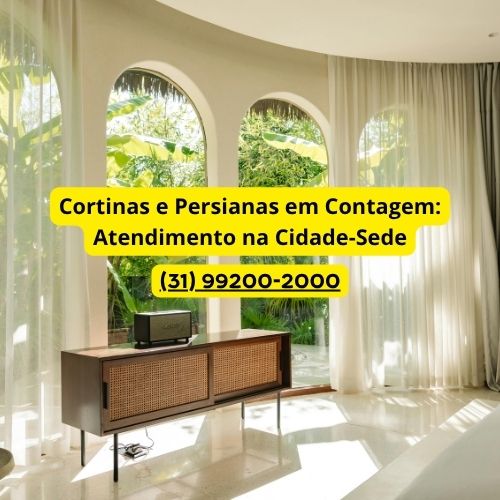 Cortinas e Persianas em Contagem